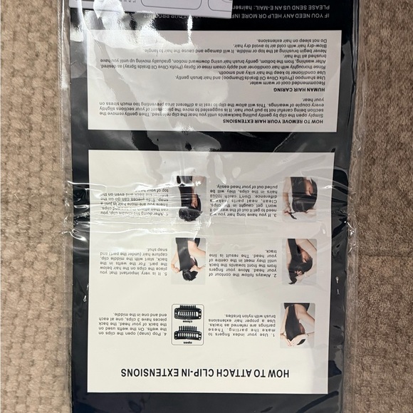 Luxurious Blonde Wavy 18 inch Hair Extensions 100% Remy Human Hair - Picture 10 of 10